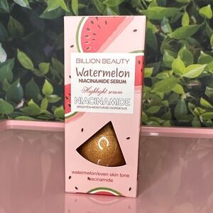 Billion Beauty Watermelon Niacinamide Highlighter Serum — Bronze